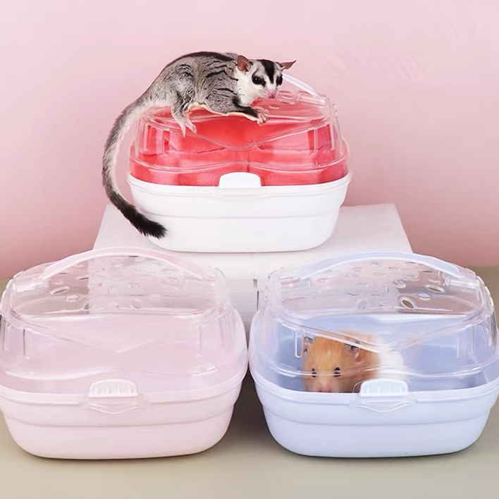 Elsabell. Lồng Hamster mini Full Phụ Kiện 20*16*15CM