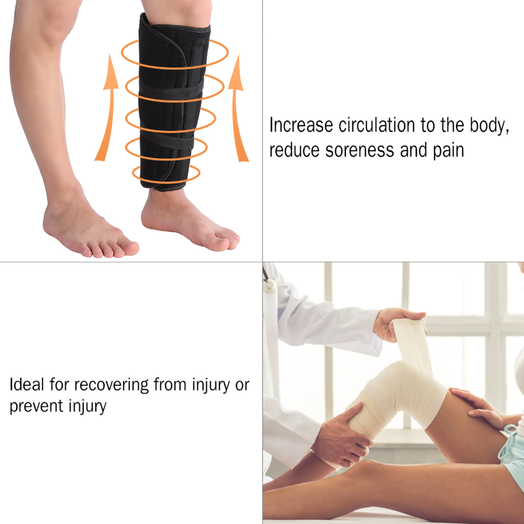 Hỗ trợ bắp chân Hỗ trợ y tế Băng Tibia Gãy xương Orthosis Sửa chữa bên ngoài