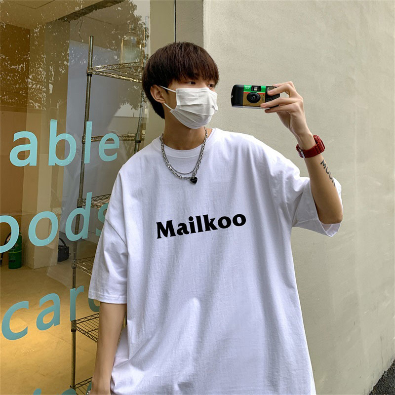 Áo Thun Tay Ngắn Thoáng Khí Nhanh Khô In Chữ Tiếng Anh Thời Trang Mùa Hè Cho Nam