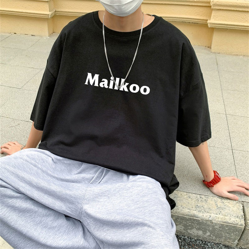 Áo Thun Tay Ngắn Thoáng Khí Nhanh Khô In Chữ Tiếng Anh Thời Trang Mùa Hè Cho Nam