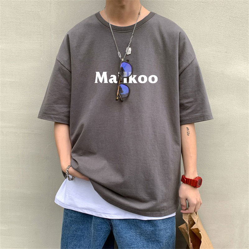 Áo Thun Tay Ngắn Thoáng Khí Nhanh Khô In Chữ Tiếng Anh Thời Trang Mùa Hè Cho Nam