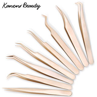  1 Nhíp Gắn Mi Giả Bằng Thép Không Gỉ Chống Tĩnh Điện Độ Chính Xác Cao 