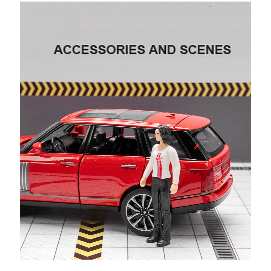 Mô Hình Xe Hơi Land ROVER RANGE ROVER Fifty SUV Cỡ 1 / 32