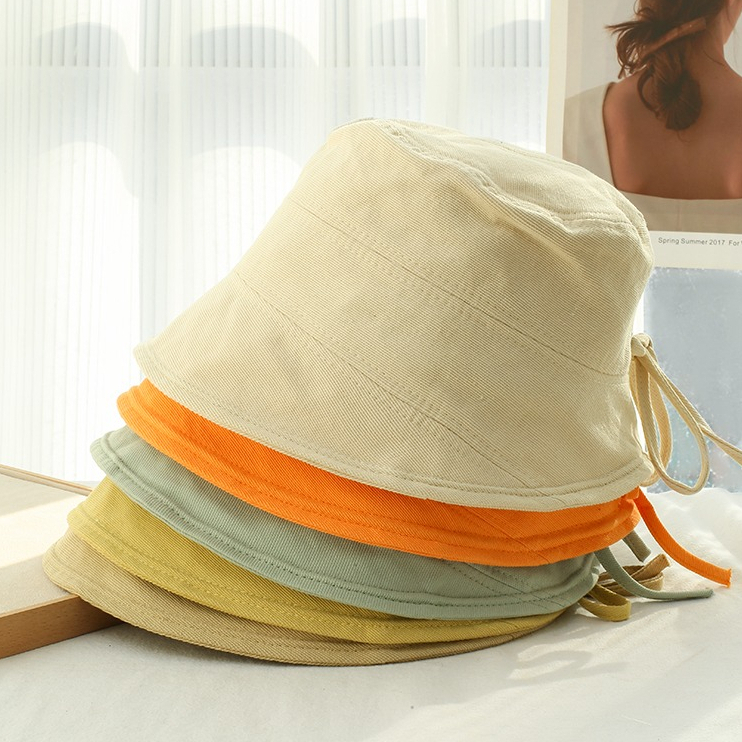Nón Tai Bèo Vành Rộng Chống Nắng Đính Nơ Kiểu Nhật Bản Thời Trang Xuân Hè Cho Nữ