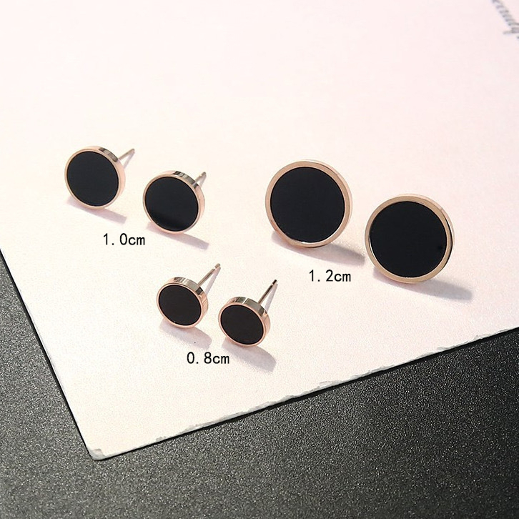 Bông tai Titan nữ không gỉ Mạ Vàng 18k Hình Cỏ Bốn Lá Không Gây Dị Ứng Thời Trang Cho Nữ,khuyên tai titan không gỉ , Hoa tai titan