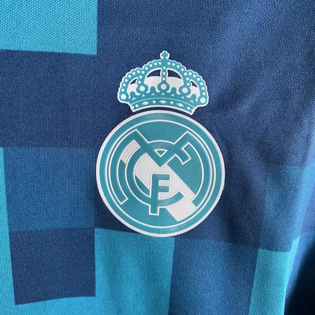 Áo Thun Bóng Đá Tay Ngắn / Dài S-2XL * Số 17-18 Phong Cách Vintage Chất Lượng Cao