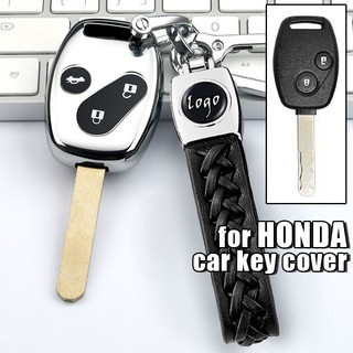 Vỏ Chìa Khóa Điều Khiển Từ Xa 2 / 3 Nút Cho Honda Fit Pilot Accord Freed Pilot StepWGN Insight civic jazz CITY brio Amg CITY H2 H3 silicone