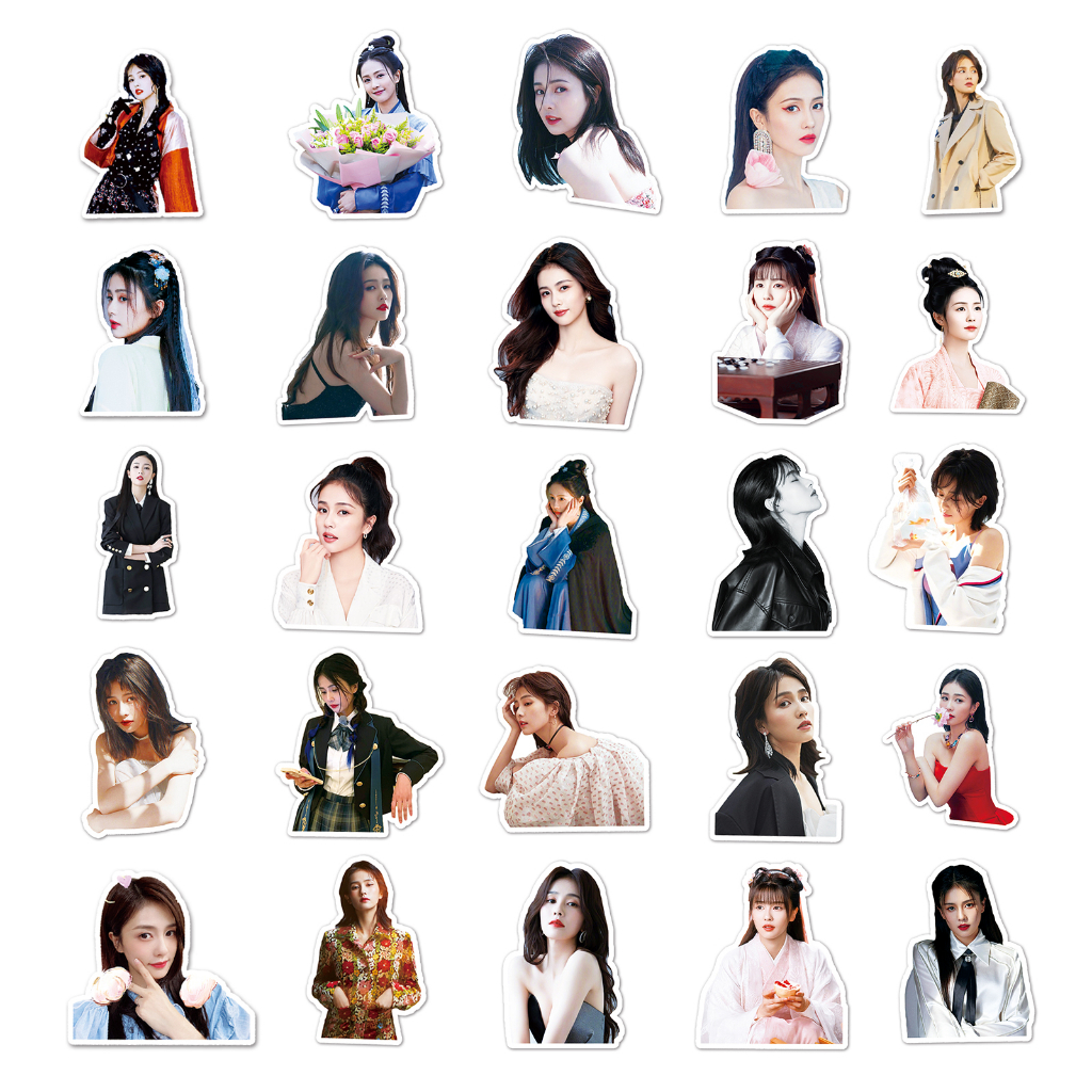 Bộ 50 Miếng Dán Hoạt Hình Chống Thấm Nước Phong Cách Graffiti Trang Trí Ván Trượt