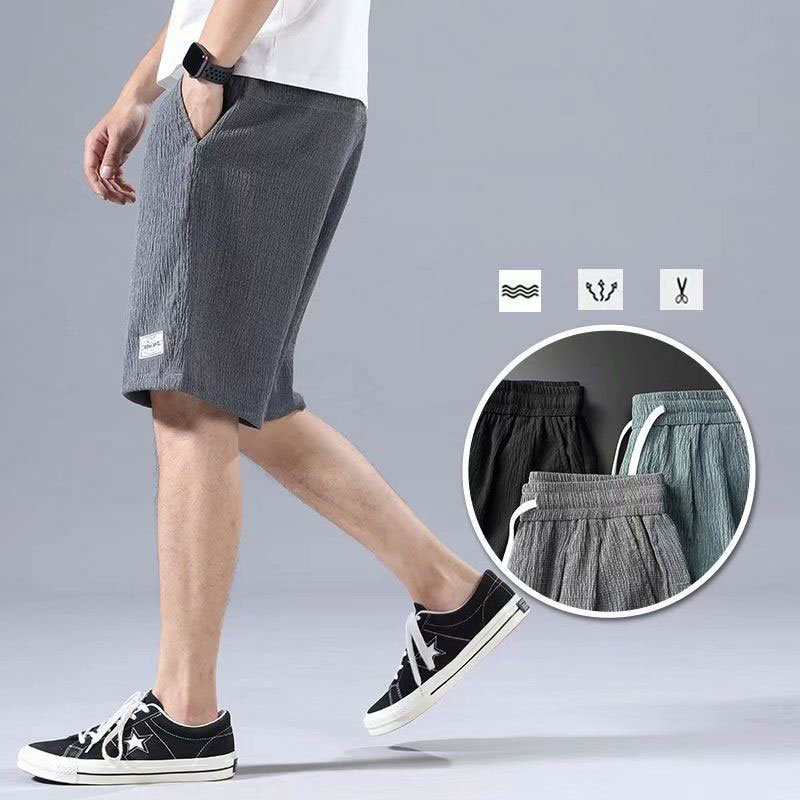 Quần Short Thể Thao Rút Dây Phong Cách Hàn Quốc Cho Nam