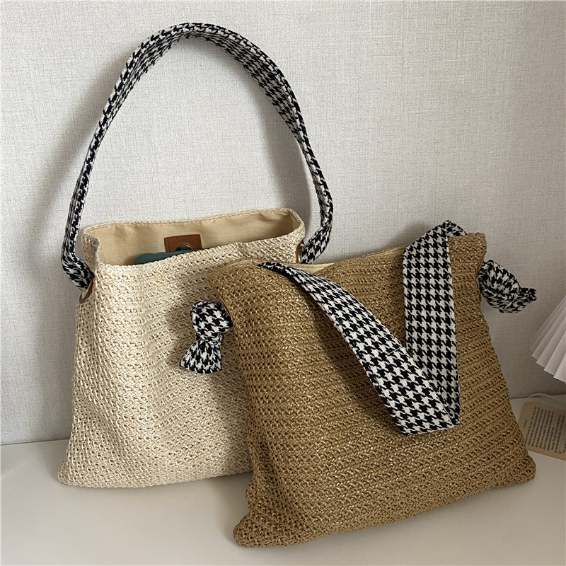 Túi Xách Đan Lát Thời Trang Hè Cho Nữ