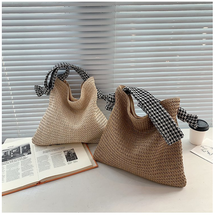 Túi Xách Đan Lát Thời Trang Hè Cho Nữ