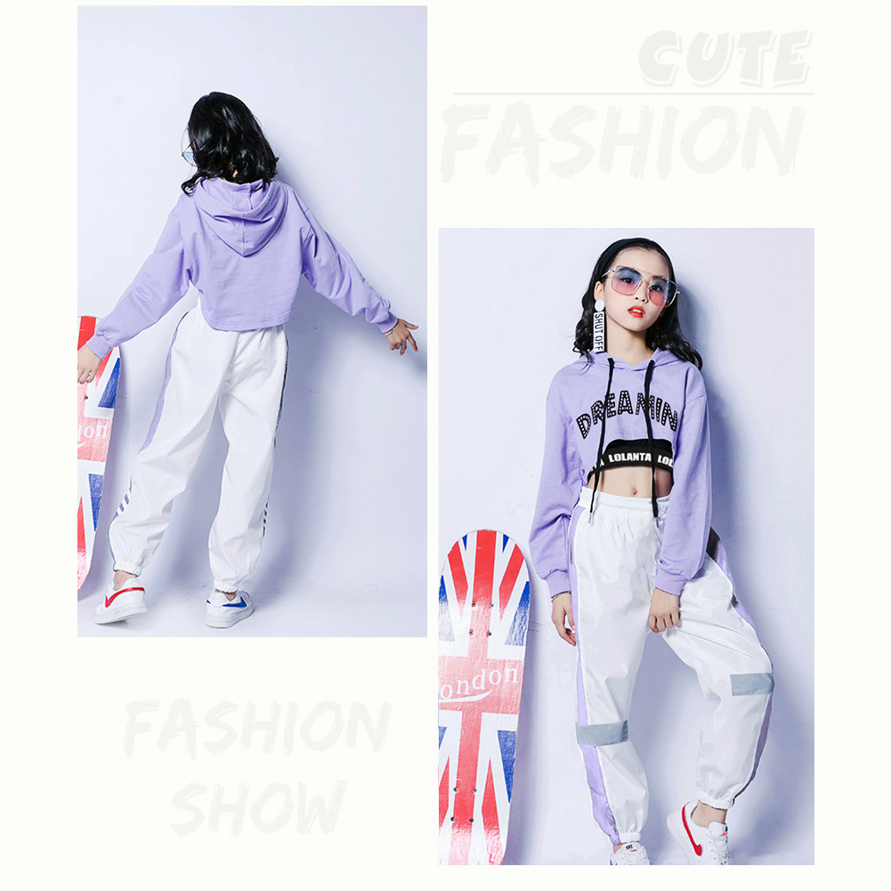 Set đồ bộ dài tay phong cách năng động đáng yêu cho bé gái