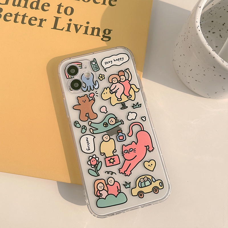Ốp Điện Thoại In Họa Tiết Độc Đáo Thời Trang Cho iPhone 14 Pro Max Plus 13 12