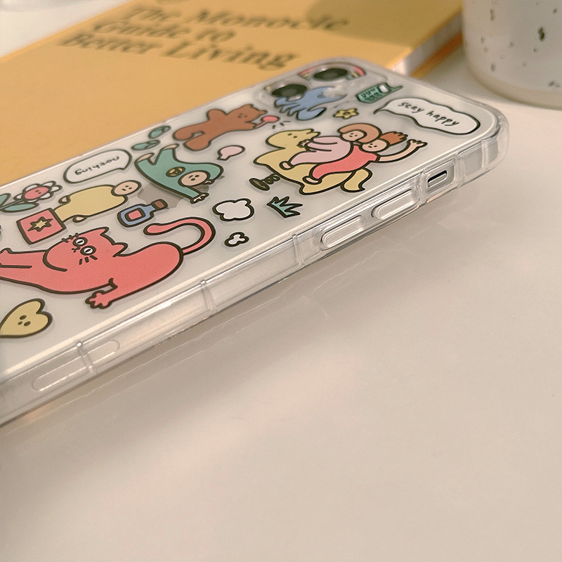 Ốp Điện Thoại In Họa Tiết Độc Đáo Thời Trang Cho iPhone 14 Pro Max Plus 13 12