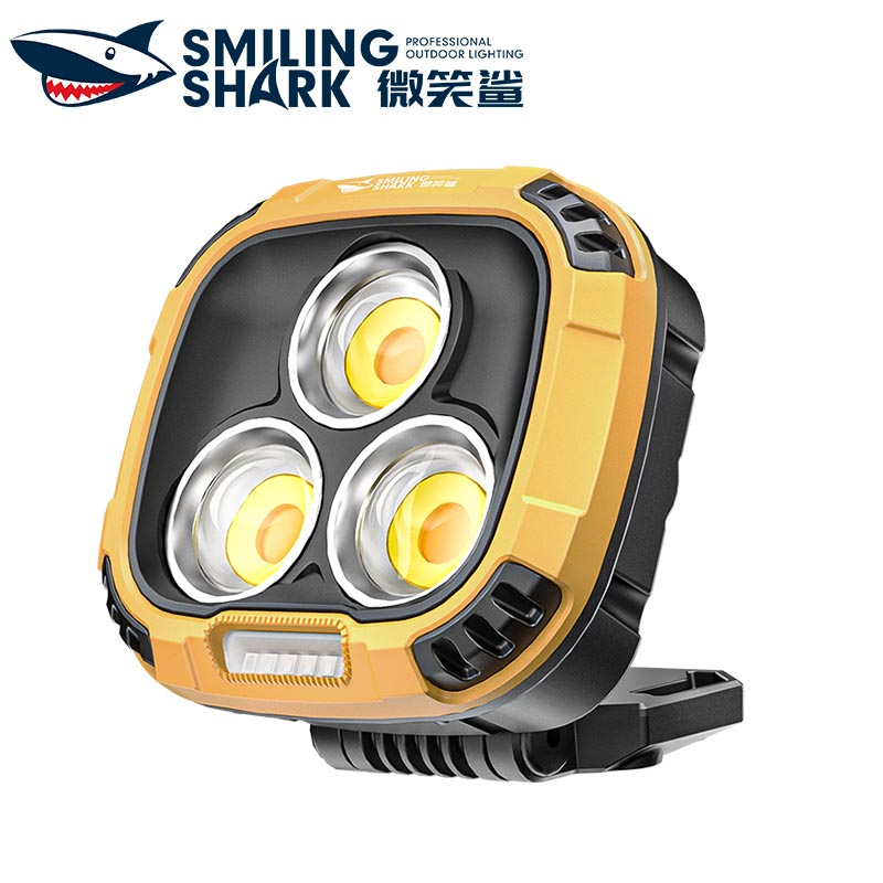 SmilingShark GZ0891 Đèn Pin Từ Tính COB Trắng/Vàng/Đỏ Type-C Có Thể Sạc Lại Chống Thấm Nước Cho Cắm Trại