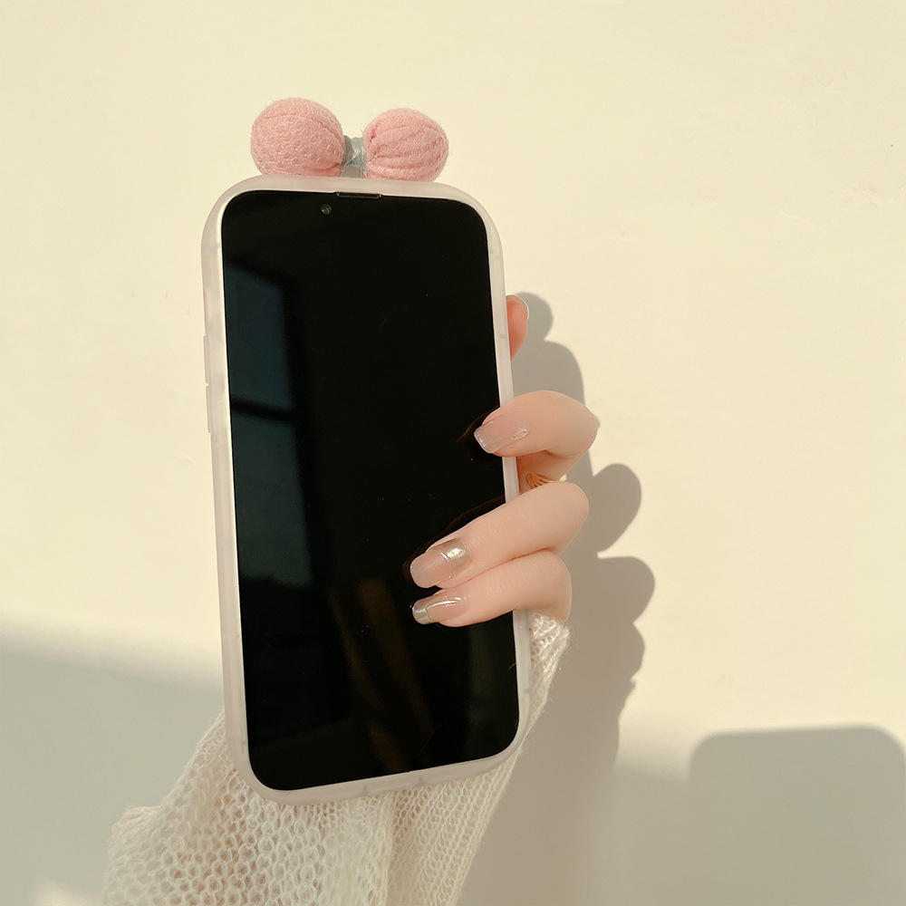 Ốp Điện Thoại Họa Tiết Chú Thỏ Mini Dễ Thương Cho iPhone 14 Pro Max Plus 13 12