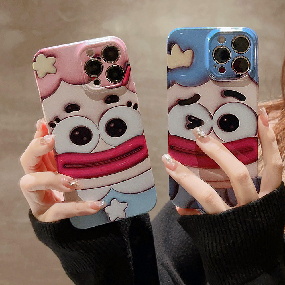 Ốp Điện Thoại Chống Sốc Họa Tiết Đáng Yêu Cho iPhone 14 Pro Max Plus 13 12