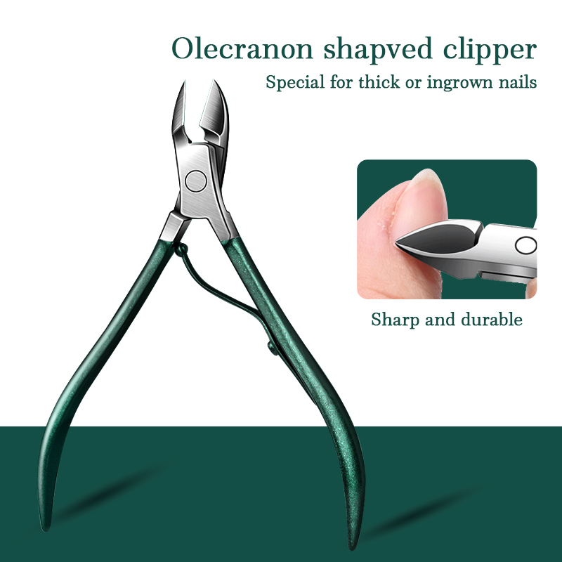 Bộ Dụng Cụ Chăm Sóc Móng Chân Và Mặt Chuyên Nghiệp Bằng Thép Không Gỉ