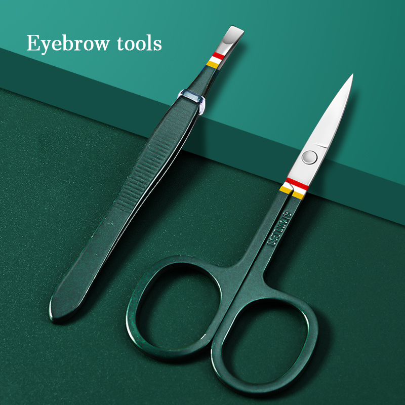 Bộ Dụng Cụ Chăm Sóc Móng Chân Và Mặt Chuyên Nghiệp Bằng Thép Không Gỉ