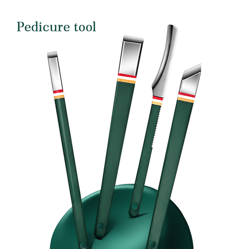 Bộ Dụng Cụ Chăm Sóc Móng Chân Và Mặt Chuyên Nghiệp Bằng Thép Không Gỉ