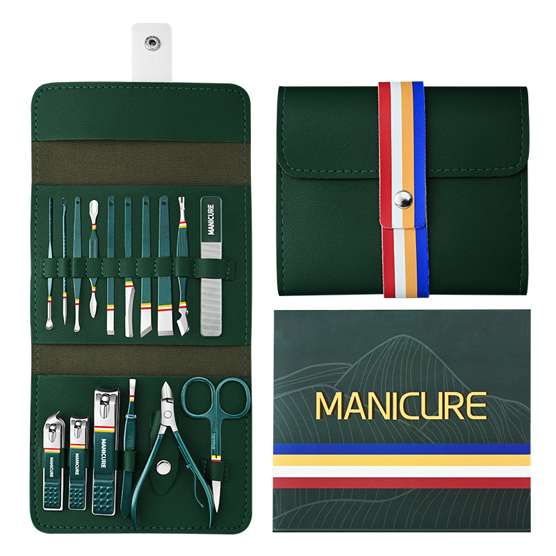 Bộ Dụng Cụ Chăm Sóc Móng Chân Và Mặt Chuyên Nghiệp Bằng Thép Không Gỉ