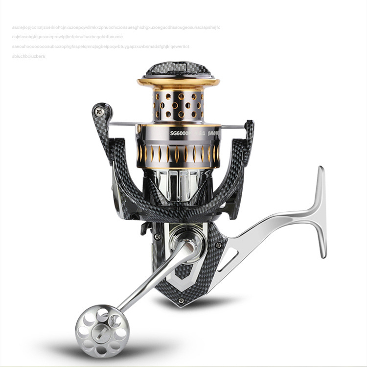 Máy Câu Cá 100% Kim Loại 240h 2000-12000 Tối Đa 25KG