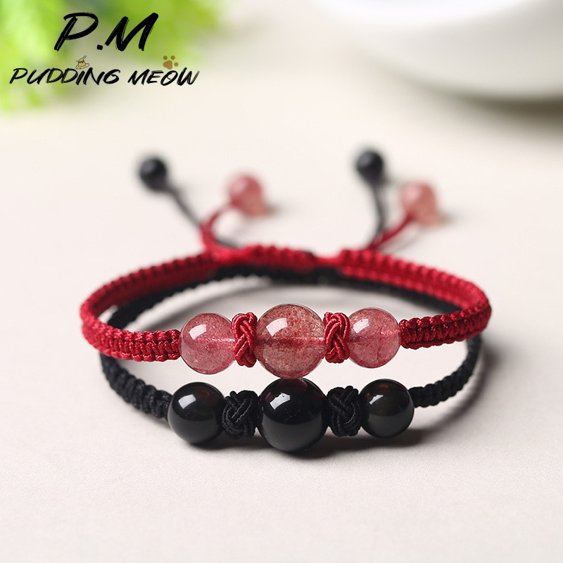 Vòng Tay Cặp Đôi Hạt Vỏ Sò May Mắn Đơn Giản