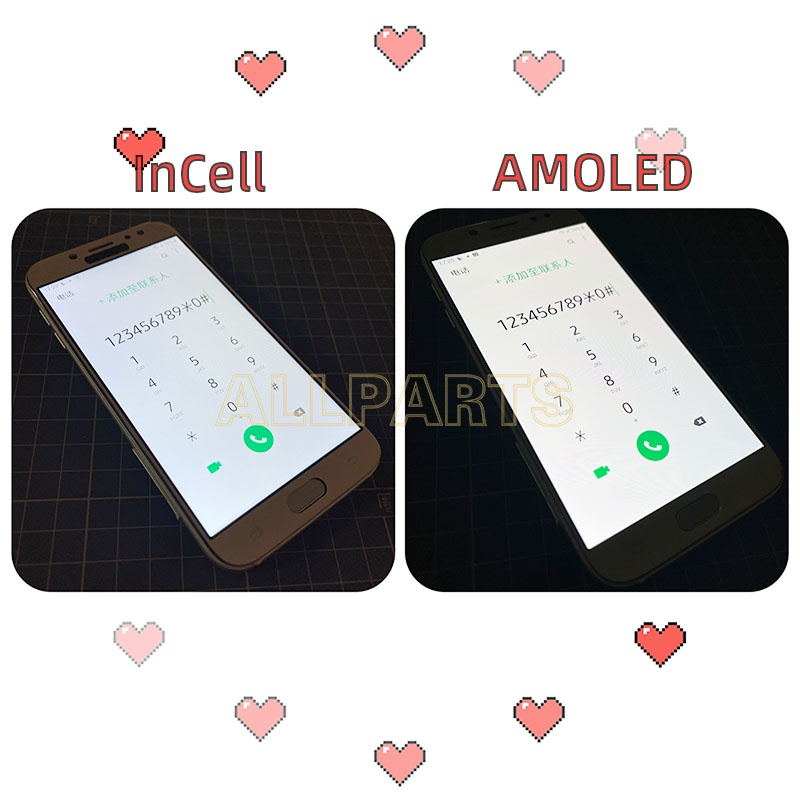 Màn Hình Thay Thế Cho điện thoại SAMSUNG Galaxy J7 Pro 2017 J730 Liền Khung Man Hinh Zin