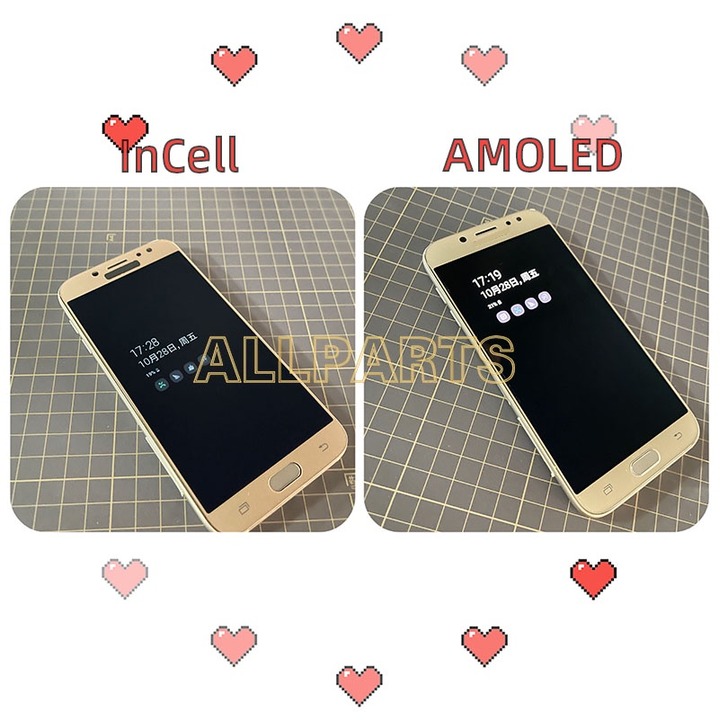 Màn Hình Thay Thế Cho điện thoại SAMSUNG Galaxy J7 Pro 2017 J730 Liền Khung Man Hinh Zin