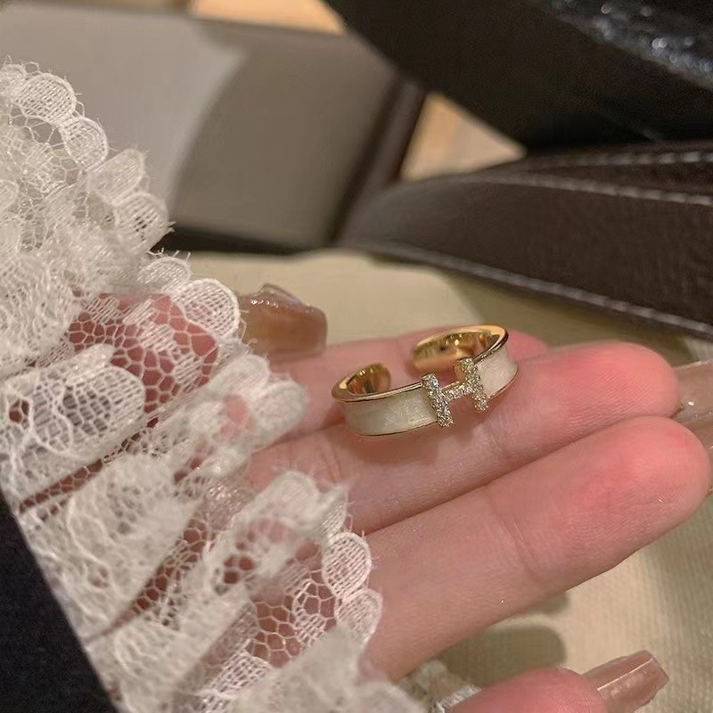Nhẫn Nữ Mạ Vàng Đính Đá Zircon Thời Trang