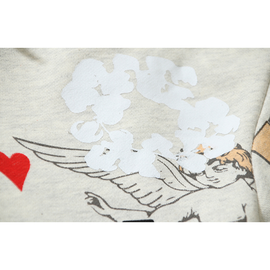 Áo hoodie cotton In Hình Đốm Gỗ Thời Trang Thu Đông Dành Cho Nam Nữ