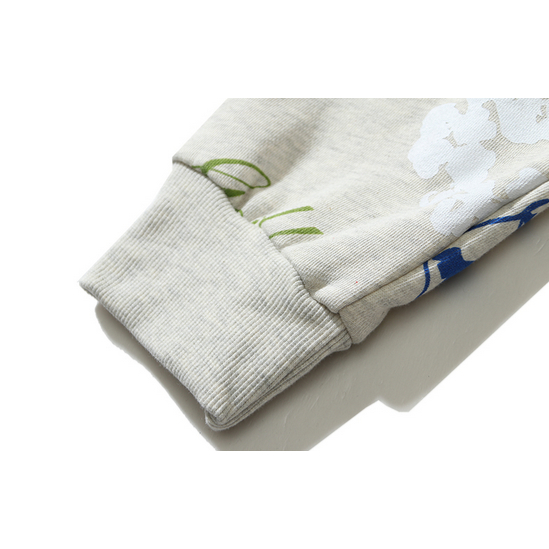 Áo hoodie cotton In Hình Đốm Gỗ Thời Trang Thu Đông Dành Cho Nam Nữ