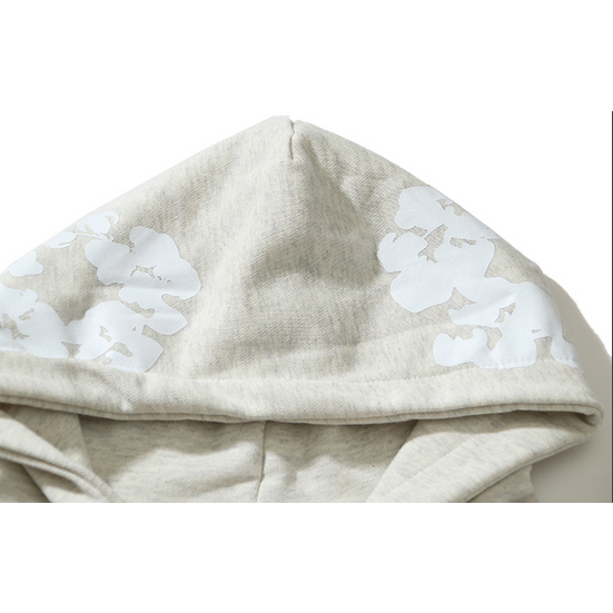 Áo hoodie cotton In Hình Đốm Gỗ Thời Trang Thu Đông Dành Cho Nam Nữ