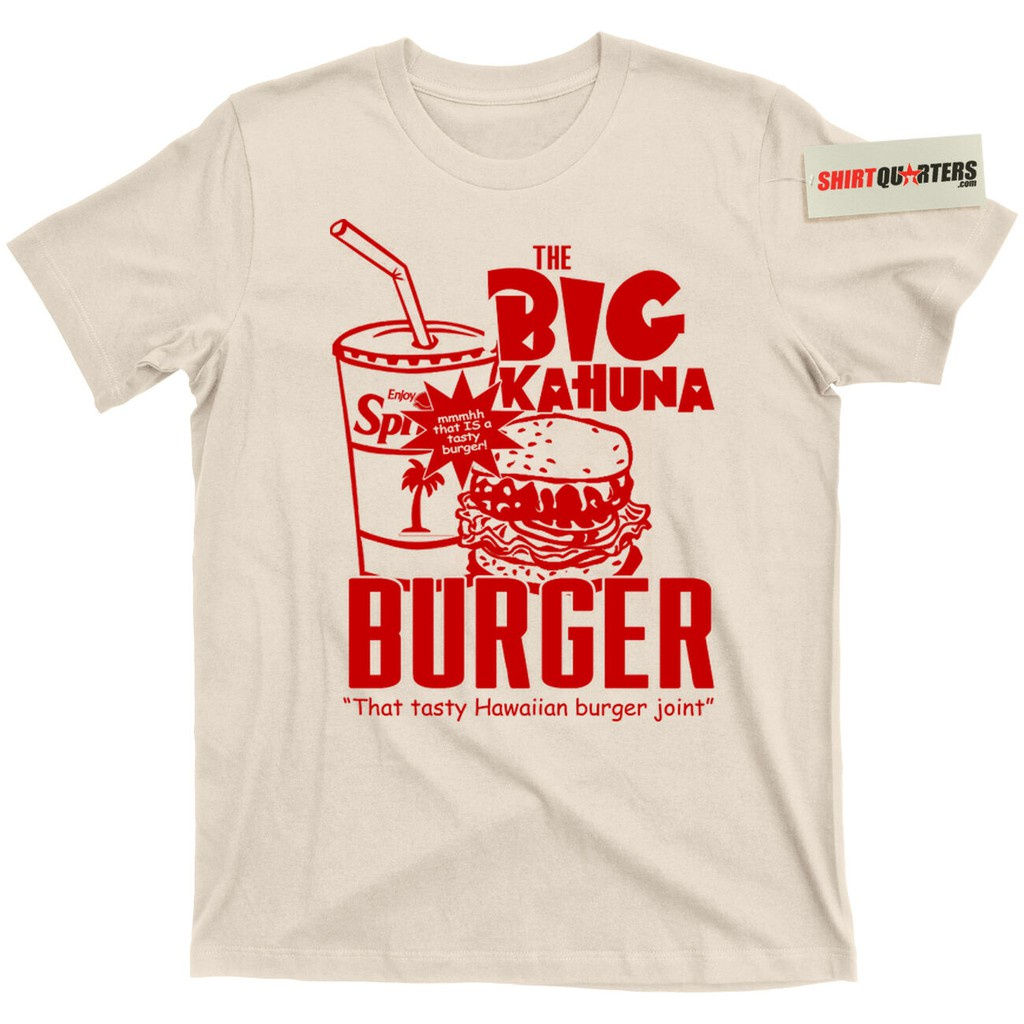 Pulp Fiction Kahuna Burger Trực Tiếp Từ Quentin Tarantino Blu Ray Series Áo Thun In Họa Tiết Thời Trang Đa Năng Dành Cho Nam