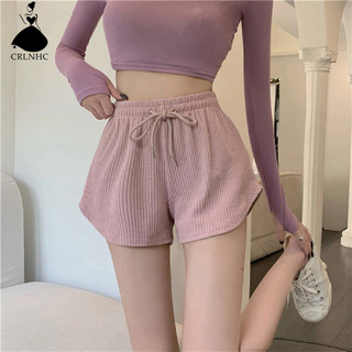 Quần short CRLNHC thể thao ống rộng lưng cao thời trang mùa hè 2023 cho nữ