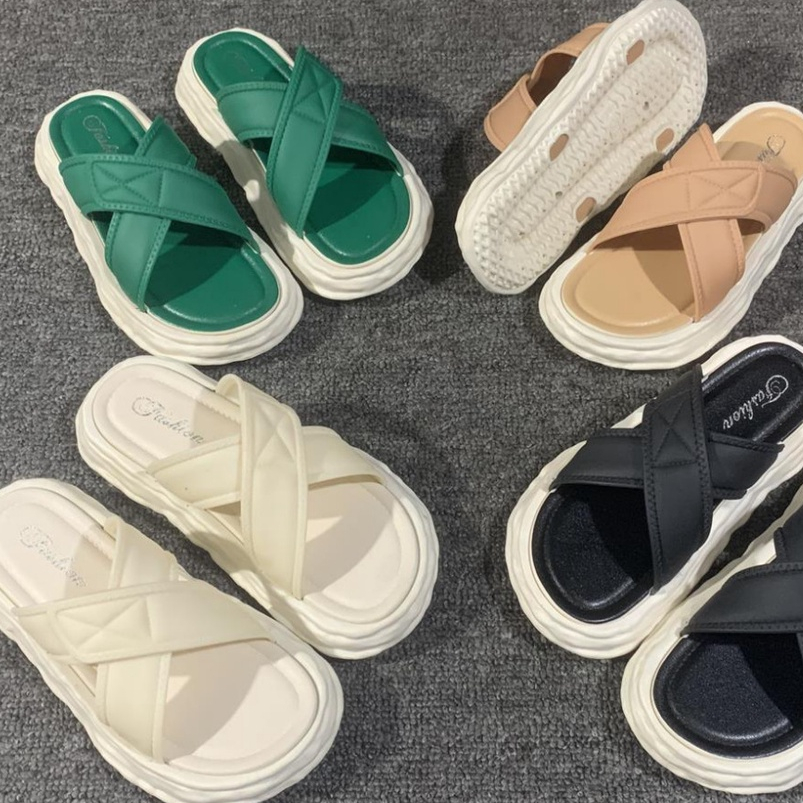 Serein dép nữ dép bánh mì dép bánh mì nữ 2023 NEW APR1840