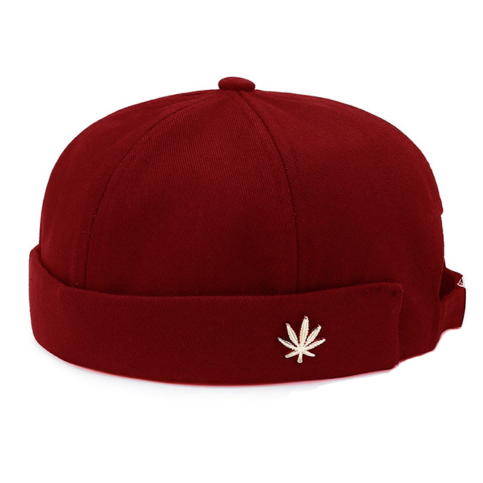 GaseryoMũ Beanie Không Vành Màu Trơn Phong Cách Vintage Cho Nam Và Nữ