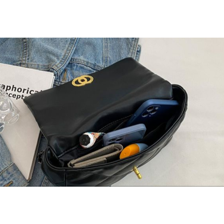 Túi Đeo Chéo Mềm Mại Phong Cách Retro Thời Trang Cho Nữ