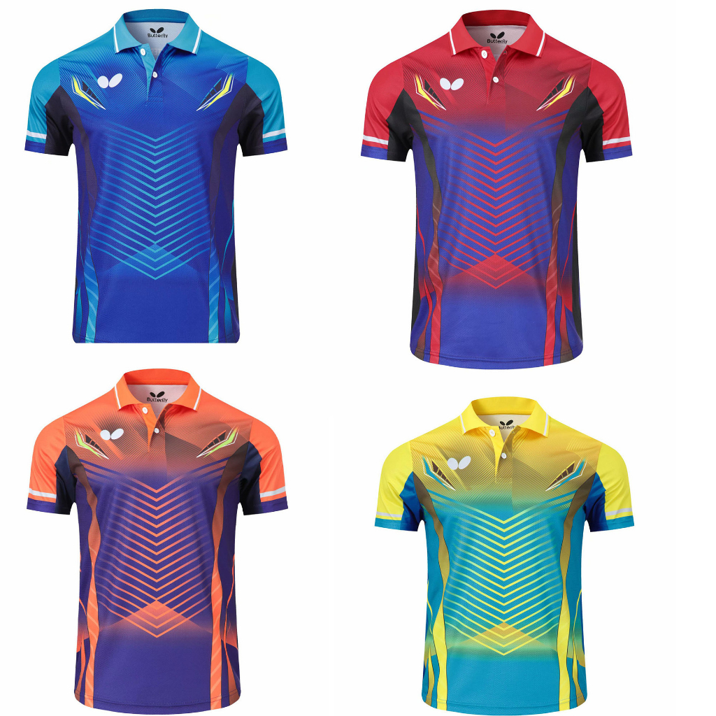 Bộ Quần Áo Bóng Bàn Cổ Polo Thời Trang Mới Cho Cặp Đôi Tiểu Học