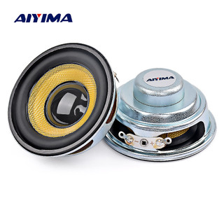  AIYIMA 2 Chiếc 4   8 OHM 5W Mini Âm Thanh Loa Di Động 52MM Sợi Thủy Tinh Chống Nước Toàn Dải Loa Bluetooth DIY Cho Gia Đình 