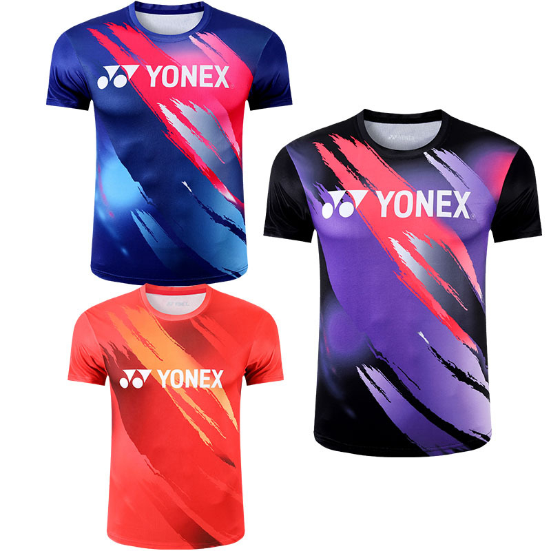 Áo Thun Cầu Lông Yonex Tay Ngắn Thoáng Khí Nhanh Khô Cho Cặp Đôi