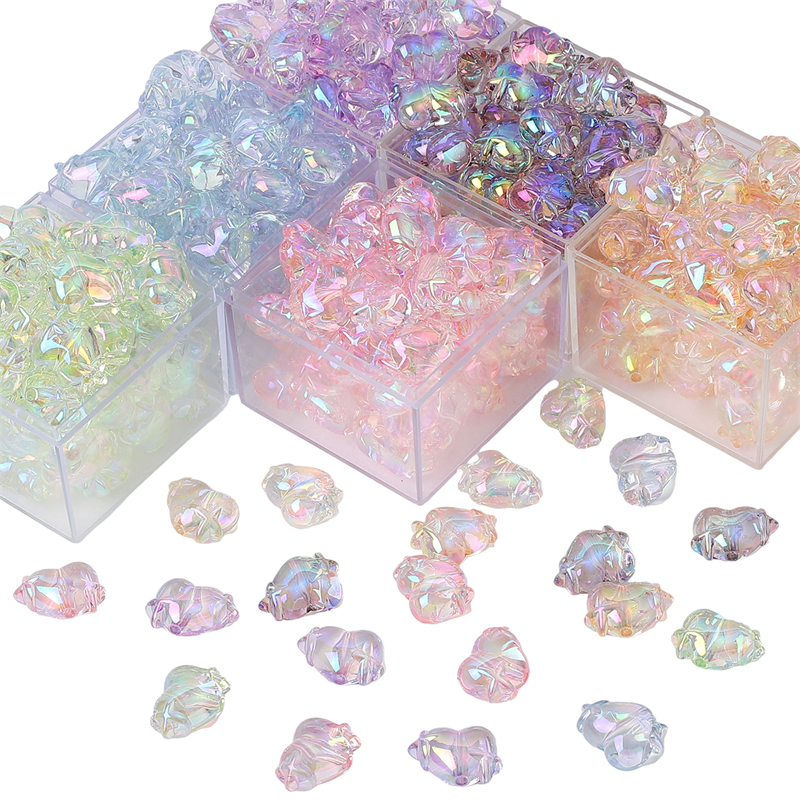 Chuỗi Hạt Pha Lê Nhiều Màu Kích Thước 20X14mm Dùng Làm Trang Sức DIY