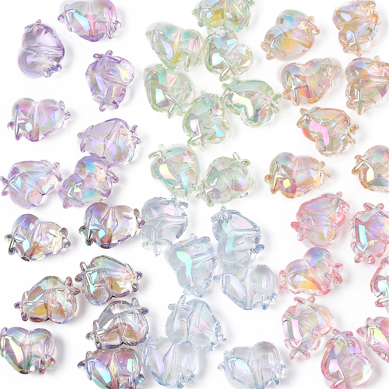 Chuỗi Hạt Pha Lê Nhiều Màu Kích Thước 20X14mm Dùng Làm Trang Sức DIY