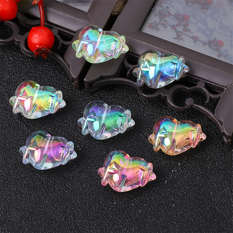 Chuỗi Hạt Pha Lê Nhiều Màu Kích Thước 20X14mm Dùng Làm Trang Sức DIY