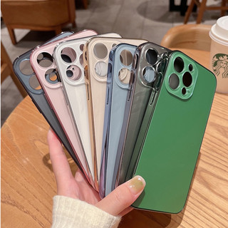 Suitable for iphone 15 pro max hard pc phone case matte surface full camera lens protection suitable for iphone 11 14 13 12 pro max 14 plus