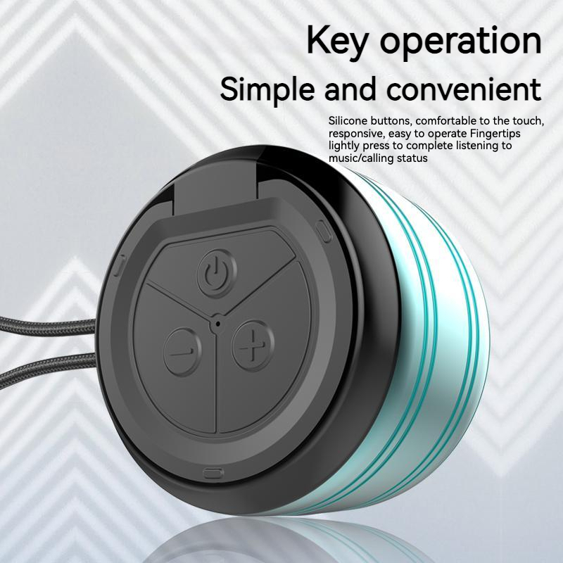 Loa Bluetooth Không Dây OKSJ A2 Mini Bằng Thép Siêu Trầm Giảm Tiếng Ồn Chất Lượng Cao