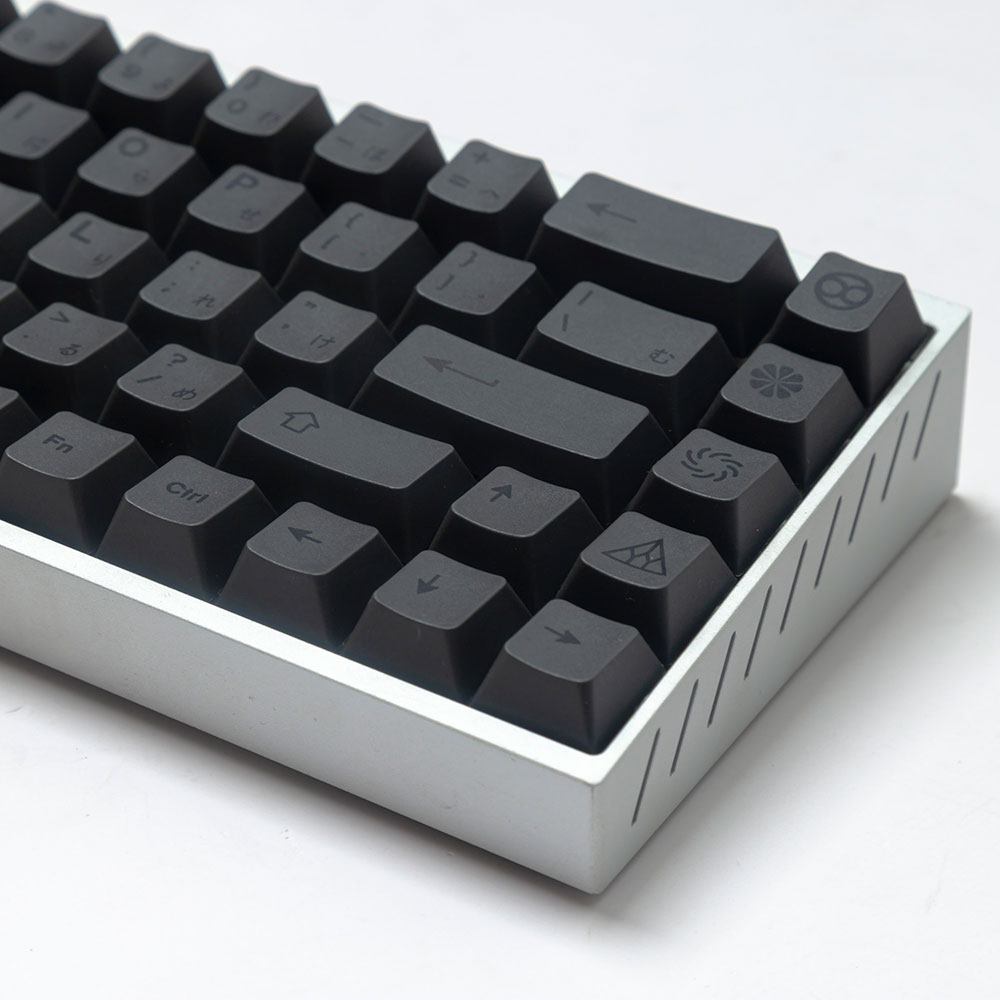 Fast Shipping Minimalist Grey keycaps cherry  profile Dye-Sub PBT keycap 138keys for MX switvh Mechanical Keyboards alice layout