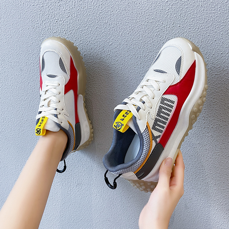 🔥có hàng sẵn🔥Giày Thể Thao Đế Dày Phối Lưới Thoáng Khí Năng Động Thời Trang Cho Nữ-AA0206