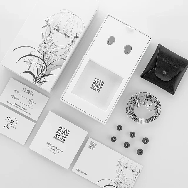 Moondrop Tai Nghe Nhét Tai hifi 1dd Có Dây Cáp 0.78mm Tháo Rời Được