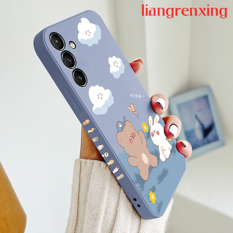 Ốp lưng samsung a24 4g samsung a34 5g samsung a54 5g Ốp Điện Thoại Silicon Mềm Chống Sốc Cho samsung a24 4g samsung a34 5g samsung a54 5g YTXX01 viền vuông cute